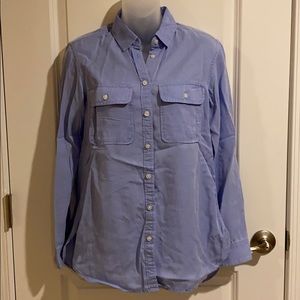 NWT Banana Republic Blue Soft Wash Blouse